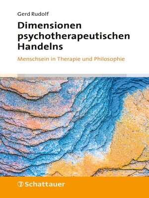cover image of Dimensionen psychotherapeutischen Handelns
